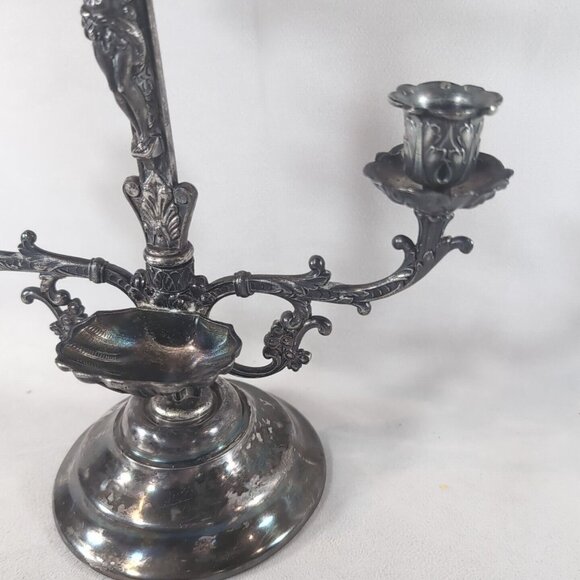 Vtg 1996 Homan Sick-Call Outfit Last Rites Silverplate Cross Crucifix Catholic - Picture 3 of 15